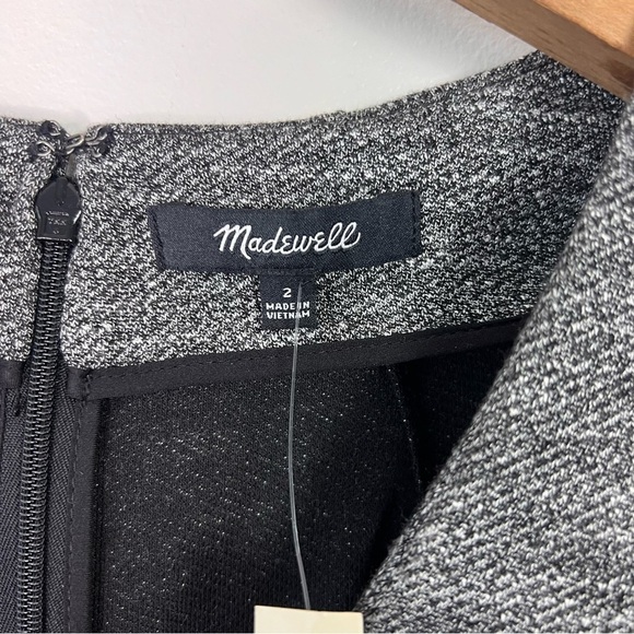 Madewell Bridgewalk V-Neck Fit & Flare Dress - Picture 5 of 9